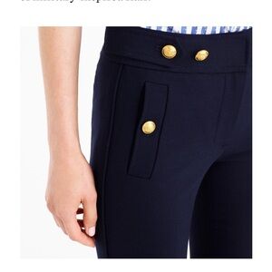 JCrew sailor pants 6 NWT F4448